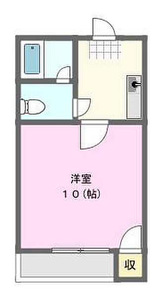 メゾン・テ・シャン 202｜静岡県浜松市中央区三方原町(賃貸アパート1K・2階・32.00㎡)の写真 その2