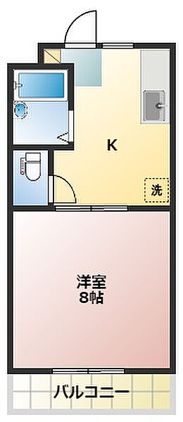 丸二ハイム牛山 202｜静岡県浜松市中央区中沢町(賃貸マンション1K・2階・25.92㎡)の写真 その1