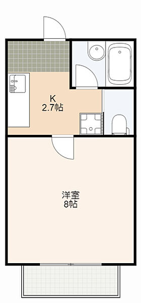 サンヨ高林 302｜静岡県浜松市中央区高林２丁目(賃貸アパート1K・3階・23.00㎡)の写真 その2