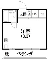 カレッジハイツII 211 ｜ 静岡県浜松市中央区布橋２丁目（賃貸アパート1R・2階・23.50㎡） その2