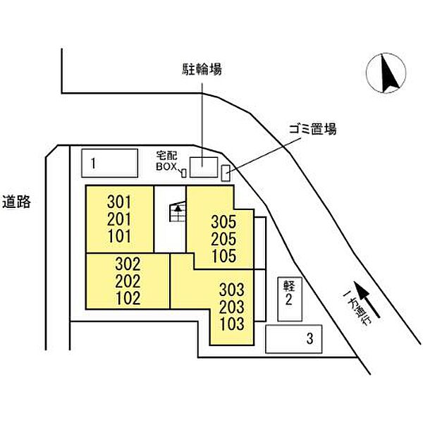 仮）D-room元目町 205｜静岡県浜松市中央区元目町(賃貸アパート1LDK・2階・33.87㎡)の写真 その2