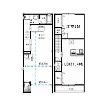 ガレージハウスコスモ（B） B2 ｜ 静岡県浜松市中央区和田町（賃貸テラスハウス1LDK・1階・74.88㎡） その2