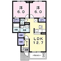 コワンシックIII 102 ｜ 静岡県浜松市中央区神田町（賃貸アパート2LDK・1階・56.47㎡） その2