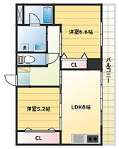 サザンストリート 202 ｜ 静岡県浜松市中央区砂山町（賃貸マンション2LDK・2階・52.05㎡） その2