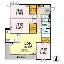 メゾン　ド　アン 103 ｜ 静岡県浜松市中央区上西町（賃貸アパート3LDK・1階・80.03㎡） その2