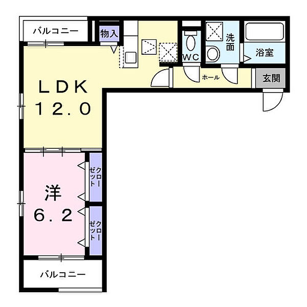 グレートエレガンス’24 102｜大阪府門真市柳田町(賃貸アパート1LDK・1階・45.80㎡)の写真 その2