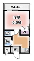 大阪府寝屋川市香里北之町（賃貸マンション1K・2階・21.00㎡） その2