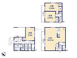 足立区古千谷本町3丁目 新築一戸建て 全1棟