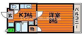 ルナ国体町  ｜ 岡山県岡山市北区国体町（賃貸マンション1K・6階・24.80㎡） その2