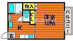 ドムスフローラ F棟 1階