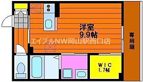 アドラシオン津島  ｜ 岡山県岡山市北区津島南1丁目（賃貸マンション1R・1階・29.58㎡） その2