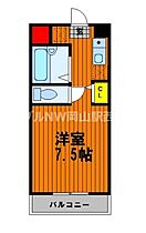 吉原広瀬町マンション  ｜ 岡山県岡山市北区広瀬町（賃貸マンション1R・4階・24.30㎡） その2