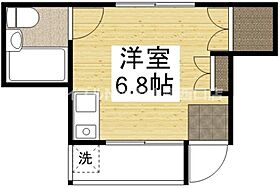 パークウェー学南  ｜ 岡山県岡山市北区学南町1丁目（賃貸マンション1R・1階・12.56㎡） その2