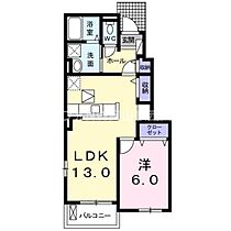 ブリーズ  ｜ 岡山県岡山市北区御津金川（賃貸アパート1LDK・1階・45.82㎡） その2