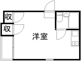 SOハイツ  ｜ 岡山県岡山市北区学南町2丁目（賃貸マンション1R・2階・20.71㎡） その2