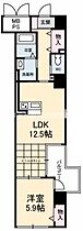 ウエストサイド岡山  ｜ 岡山県岡山市北区寿町（賃貸マンション1LDK・7階・47.06㎡） その2