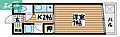 熊谷マンション3階3.4万円