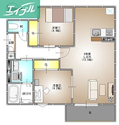 REGALEST 伊島II 3階/-