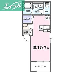 ル・シエル B 2階/-