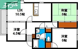 グリーンビレッジ西崎I 2階