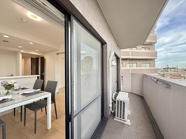 バルコニー 京成本線 堀切菖蒲園駅 徒歩2分