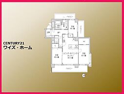 東京メトロ千代田線 北綾瀬駅 徒歩8分 3LDKの間取り