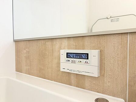 【設備】 たし水・たし湯もボタンひとつで簡単に操作することができます。