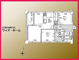 豊玉南住宅 2LDKの間取図画像
