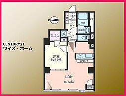 ヴレッタ菊 1LDKの間取図画像