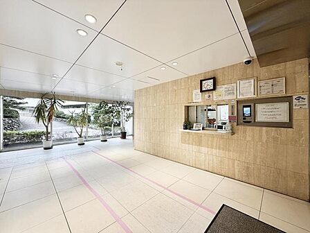 【エントランス】管理の良さが一目でわかる。