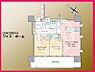 間取り：【間取り図】　2LDK