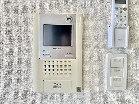【TVインターホン】防犯面でも安心できるTV付インターホン。