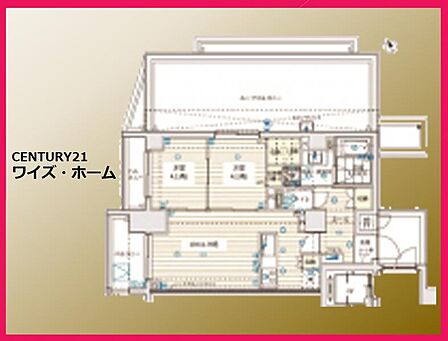 【間取り図】2LDK