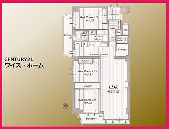 【間取り図】3...