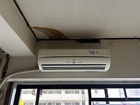 【設備】一年中いつでも快適なエアコン付き