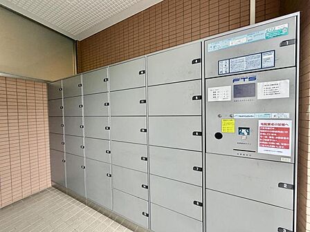 【宅配ボックス】不在時も安心の宅配ボックス