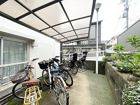 【駐輪場】住民専用の駐輪場で安心してご利用いただけます。