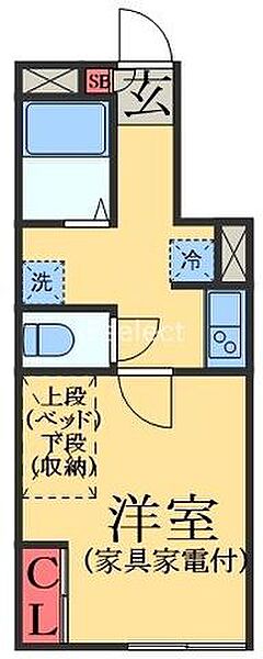 ＬＰアルタランテIII ｜千葉県市原市古市場(賃貸アパート1K・1階・23.71㎡)の写真 その2
