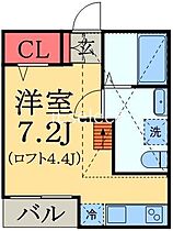 千葉県千葉市稲毛区稲毛町５丁目（賃貸アパート1R・1階・19.34㎡） その2