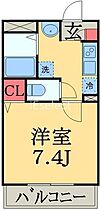 リブリ幕張グランドリーフ  ｜ 千葉県千葉市花見川区幕張町２丁目（賃貸アパート1K・1階・23.89㎡） その2