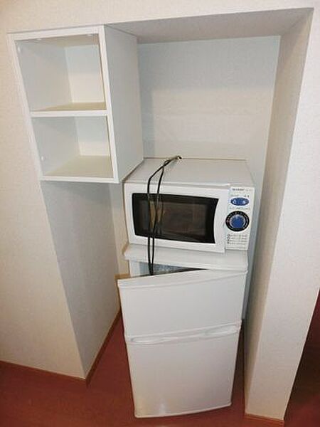 画像16:冷蔵庫・電子レンジもあります。