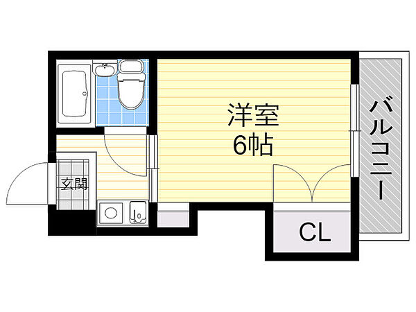 ウィーブル豊新 ｜大阪府大阪市東淀川区豊新３丁目(賃貸マンション1K・4階・17.00㎡)の写真 その2