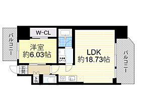 大阪府大阪市淀川区宮原１丁目（賃貸マンション1LDK・5階・56.56㎡） その2