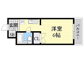 マンションパインハウス  ｜ 大阪府大阪市東淀川区柴島２丁目23番19号（賃貸マンション1R・2階・15.50㎡） その2