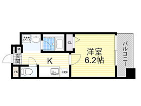 フォレストプラザ1  ｜ 大阪府大阪市淀川区十三本町１丁目17番11号（賃貸マンション1K・5階・24.00㎡） その2