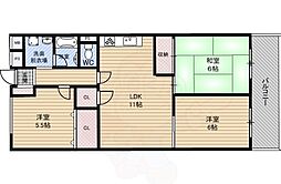 GSハイム新大阪 2階