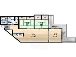 エバーグリーン淀川2号館 6階