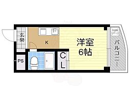メゾン・ド・ソフィー ワンルームの間取図画像