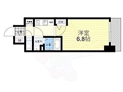 CASAREGULUS新大阪 1Kの間取図画像