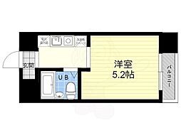 ベルメゾン相川 ワンルームの間取図画像